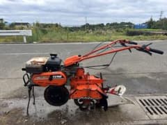 宮崎 クボタ 管理機 4馬力 耕運機 畝上げ 培土 正転逆転 畝立て 培土器