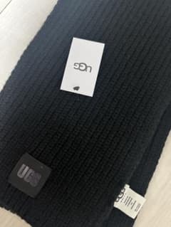 UGG ニットマフラー ブラックのサムネイル