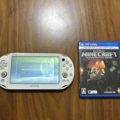 SONY PS Vita PCH-2000本体ホワイトMinecraft付きのサムネイル