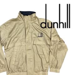 dunhill sport】バックロゴ ナイロンブルゾン ベージュ M - メルカリ