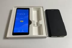 ★美品【本体＋手帳型ケース付】楽天ハンド★のサムネイル