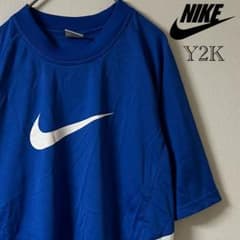 Y2K NIKE（ナイキ）ゲームシャツ/S/ブルー - メルカリ