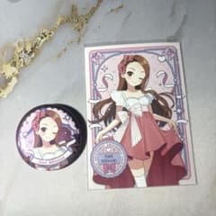 アイドルマスター 水瀬伊織 缶バッジ ブロマイドのサムネイル