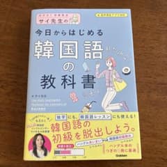 サイ先生の 今日からはじめる韓国語の教科書のサムネイル
