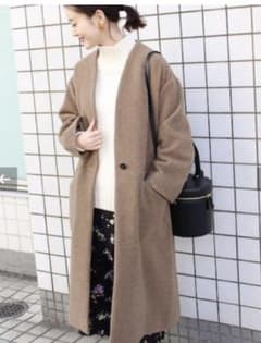 再値下げイエナ IENA 値下げウールモッサコート - メルカリ