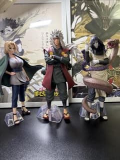 NARUTO 이치 반 쿠지 전설의 삼인 피규어 자래야 오오시마루 츠나테 3체 세트