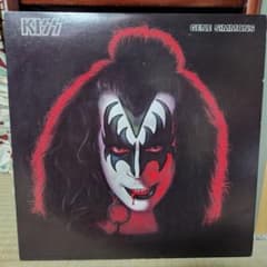 KISS ジーンシモンズ ソロレコード パズルポスター付きのサムネイル