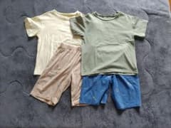 GW限定値下げ⭐ユニクロ　エアリズム　ルームウェア　130sizeのサムネイル