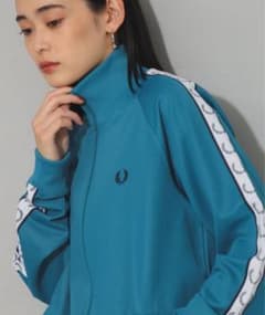 FRED PERRY Taped Track Jacket サックスブルーのサムネイル