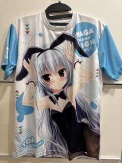まどそふと　ワガママハイスペック　鳴海兎亜　バニー　フルグラフィックTシャツのサムネイル