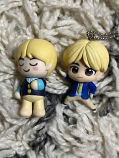 BTS TinyTAN 키 홀더 2개 세트