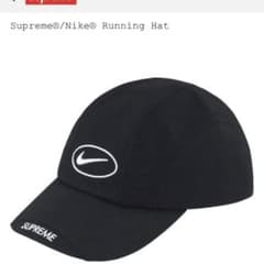 25SS Supreme Nike Running Hat Black - メルカリ