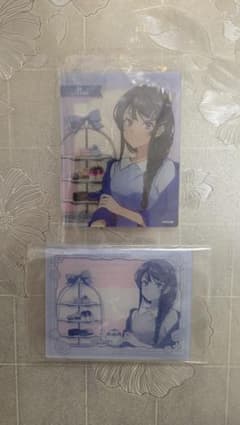 【青春ブタ野郎】桜島麻衣 アクリルカード 2種セット お茶会ver.のサムネイル