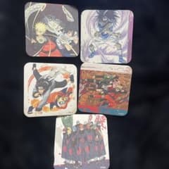 NARUTO ジャンプ展限定 アートコースター 原作絵 5枚 - メルカリ