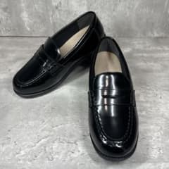 極美品) HIMIKO 卑弥呼 ブラック厚底ローファー 黒 24センチ | Shop at