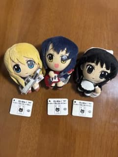 けいおん! ボールチェーン付ぬいぐるみ〜ライブver.〜3体セット