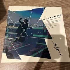 国内盤LP 佐野元春 VISITORS おまけ付き 28•3H-123 - メルカリ