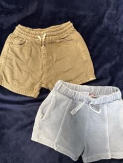 ZARA 半ズボン 12-18ヶ月 2色セットのサムネイル