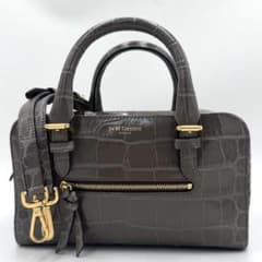 【極美品】J&M DAVIDSON ハンドバッグ オリビア BOX クロコ型押し 極美品】J&M DAVIDSON ハンドバッグ オリビア BOX クロコ型押し - メルカリ