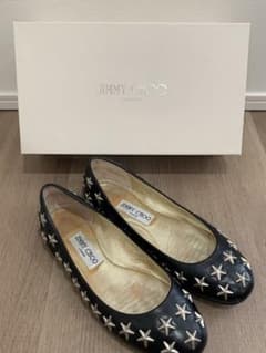 ジミーチュウ⭐︎星スタッズ23.5cm⭐︎ JIMMY CHOOフラットシューズのサムネイル