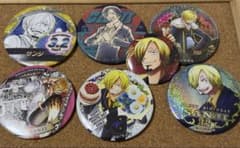ONE PIECE サンジ 缶バッジ 7点セット
