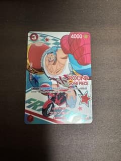 ワンピースカードゲーム ROUND1 プロモ フランキー - メルカリ