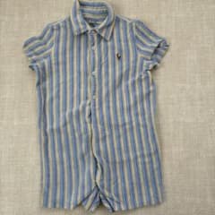【値下げ】Ralph Lauren 半袖ロンパース 9M 75のサムネイル