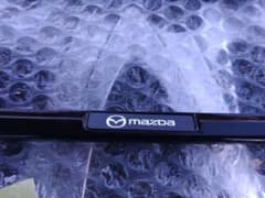 マツダ純正　ナンバーフレーム　ブラックのサムネイル