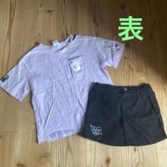 ANAP GiRL キュロットスカート　チャンピオンTシャツのサムネイル