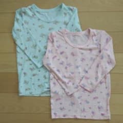 長袖 肌着 女の子 110のサムネイル