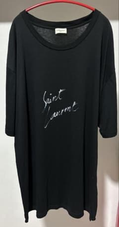 【ほうじ茶様専用】Saint Laurent オーバーサイズ Tシャツ 黒のサムネイル