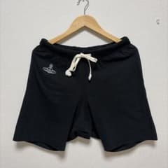 希少 ヴィヴィアンウエストウッド オーブプリント デザイン ハーフパンツ L 希少 ヴィヴィアンウエストウッド オーブプリント デザイン ハーフ