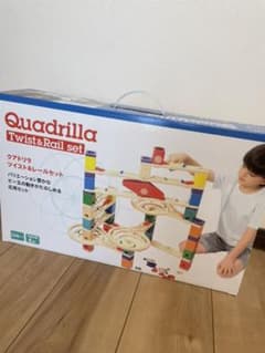 美品　ボーネルンド　クアドリラ　ツイスト&レールセット　箱つきのサムネイル