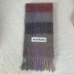 Acne Studios マルチカラー チェック柄 マフラーのサムネイル
