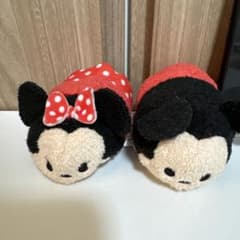 Disney Tsum Tsum 미키 & 미니 봉제 인형 2 체 세트