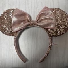 東京ディズニーリゾート スパンコール カチューシャ ローズゴールドのサムネイル
