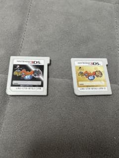 妖怪ウォッチ2 元祖 本家 3DS ソフト 2本セット(動作確認済み)のサムネイル