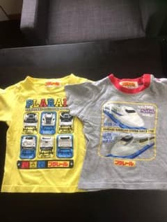 プラレールTシャツ 2枚セット 90cmのサムネイル