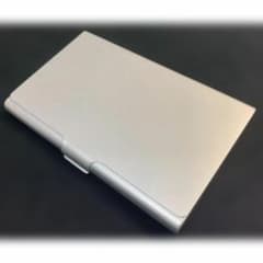 新品 アルミ 名刺 ケース カード入れ レディース メンズ 薄型 高級 ビジネスのサムネイル