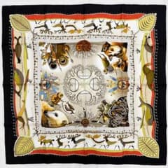 【美品】HERMÈS エルメス カレ90 北極圏の生活 スカーフ タグあり 美品】HERMÈS エルメス カレ90 北極圏の生活 スカーフ タグあり - メルカリ