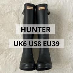 HUNTER ハンター 長靴 UK6 US8 EU39 ロング24.5cm - メルカリ