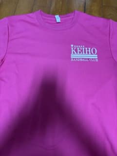 KEIHO瓊浦 HANDBALL CLUB Tシャツ ピンクmサイズのサムネイル