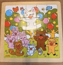 木製ジグソーパズル　ノンタンあそぼうよのサムネイル