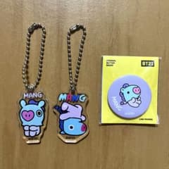 初期 正規品】BTS JHOPE BT21 MANG アクリルチャーム缶バッジ - メルカリ