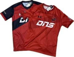Under Armour DNS シャツ 赤/黒 Vネックのサムネイル