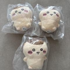 ちいかわ　くりまんじゅう　おすわりぬいぐるみ　3個セットのサムネイル