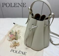 POLENE Numéro Huit チョーク ポレーヌ カヌレ バッグ 大 - メルカリ
