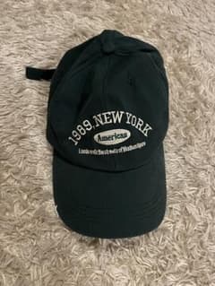 1989 NEW YORK キャップ ダークグリーンのサムネイル