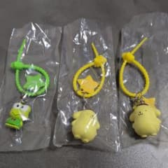 サンリオ ななほしカラフルマルチチャーム ガチャ３個セットのサムネイル
