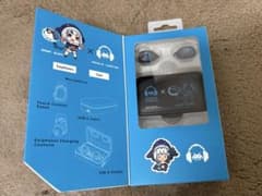 【新品未使用】ワイヤレスイヤホン ホロライブ English がうる・ぐら 新品未使用】ワイヤレスイヤホン ホロライブ English がうる・ぐら